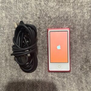 Apple iPod Nano 7th Generation 16GB Pink A1446 MP3 Player Tested Working